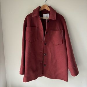 SAMSOE SAMSOE Dione Overshirt - Cinnamon - Size M NWT